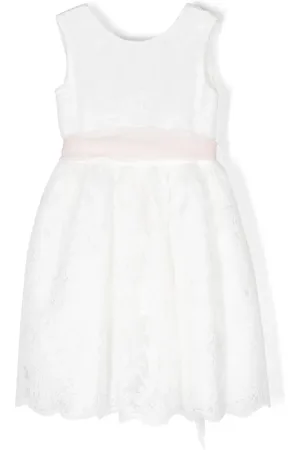 Mimilù Chantilly-lace tulle dress