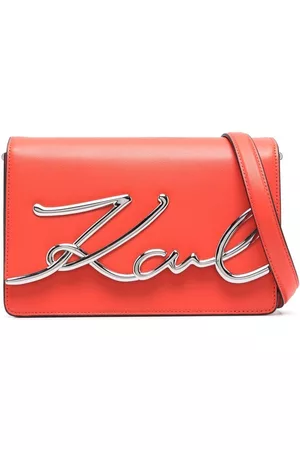 Karl Lagerfeld Women 17 Inch Laptop Bags - K/Signature medium shoulder bag