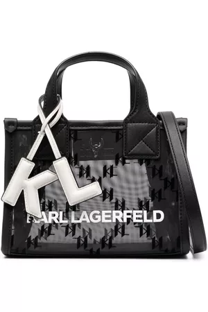 Karl Lagerfeld Women 17 Inch Laptop Bags - K/Skuare Small Monogram tote bag