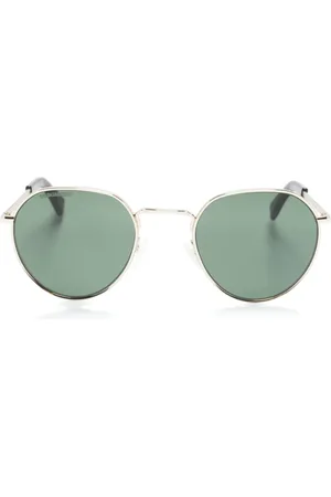 Dsquared2 Metallic-effect round-frame sunglasses