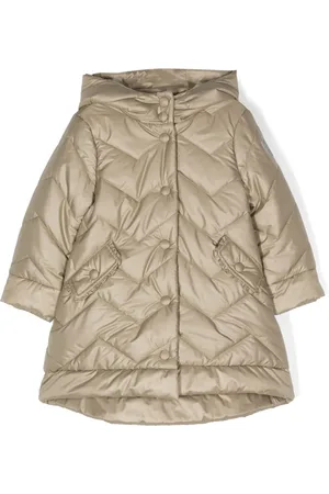 MONNALISA Long-sleeve quilted coat