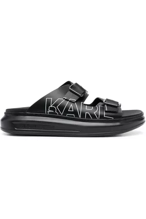 Karl Lagerfeld Men Sandals - Kapri logo-print sandals