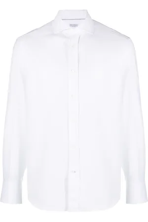 Brunello Cucinelli Long-sleeve cotton shirt