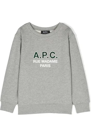 A.P.C. Logo-print cotton sweatshirt