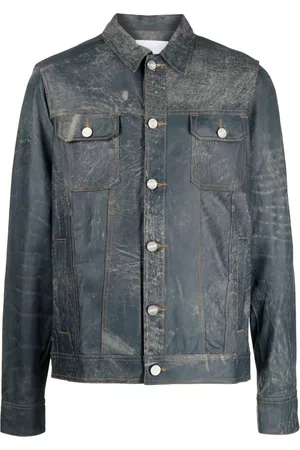 PRIVATE STOCK The Fran??ois distressed-effect jacket