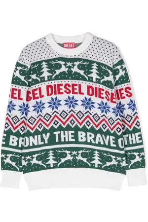 Diesel Kelly intarsia-knit jumper