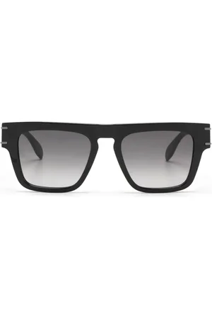 Alexander McQueen Flat-top rectangular sunglasses