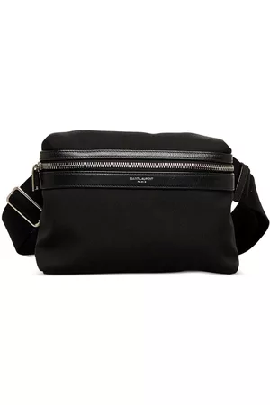 Saint Laurent Women 17 Inch Laptop Bags - City logo-print belt bag