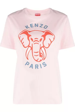 Kenzo Women Short Sleeve - Varsity Jungle printed T-shirt