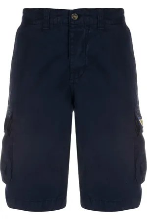 MC2 SAINT BARTH Freeport embroidered cargo shorts
