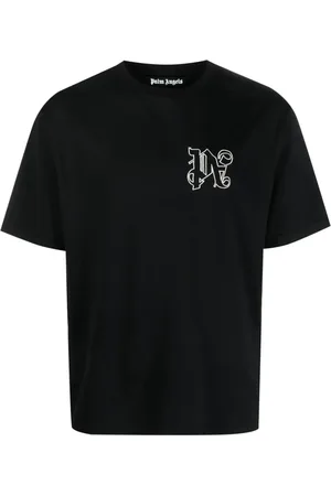 Palm Angels PA logo-embroidered T-shirt