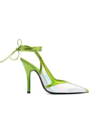 The Attico Venus 120mm leather pumps