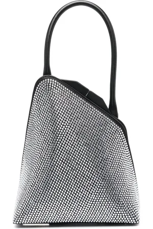 The Attico Sunset rhinestone-embellished tote bag