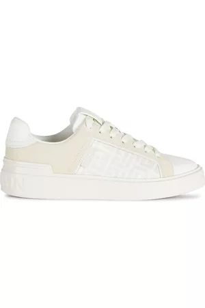 Balmain Women Designer sneakers - B-Court monogram sneakers