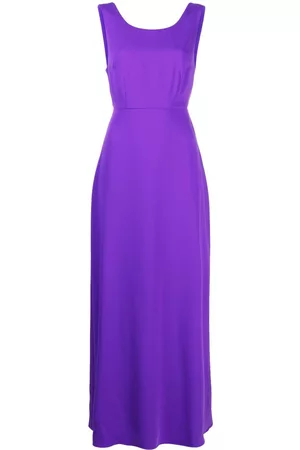 P.a.r.o.s.h. Women Evenings Dresses - Bow-fastening cut-out ankle-length dress