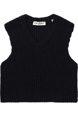 OUR LEGACY Chunky ribbed-knit vest