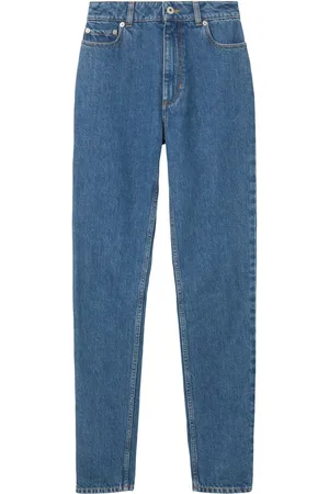 Burberry High-waisted slim-fit jeans