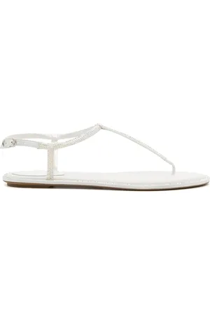 RENE CAOVILLA Diana leather open-toe sandals