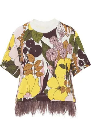 La DoubleJ La Scala floral-print T-shirt