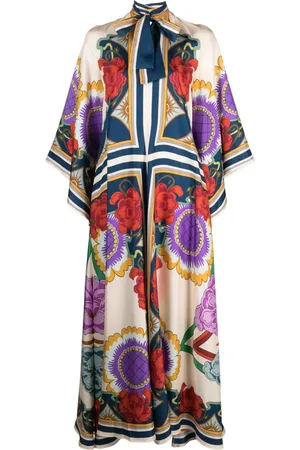 La DoubleJ Magnifico floral-print maxi dress