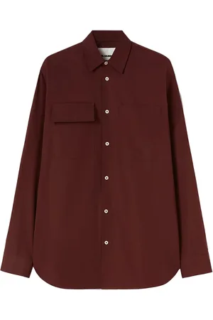 Jil Sander Long-sleeve pocket cotton shirt