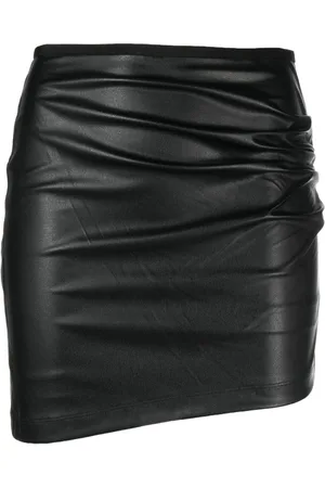 Helmut Lang Mid-rise straight skirt