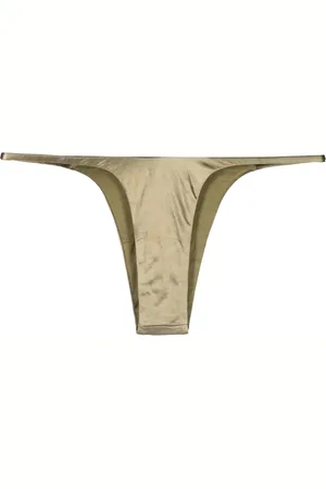 Isa Boulder Forward satin bikini bottom