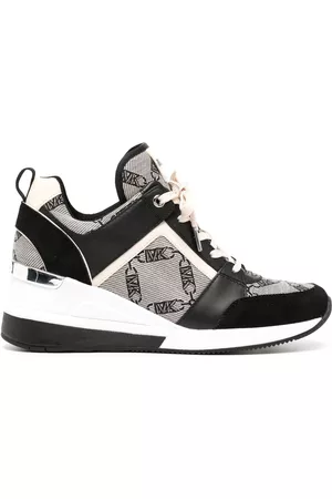 Michael Kors Women Wedge Sneakers - Georgie jacquard wedge sneakers