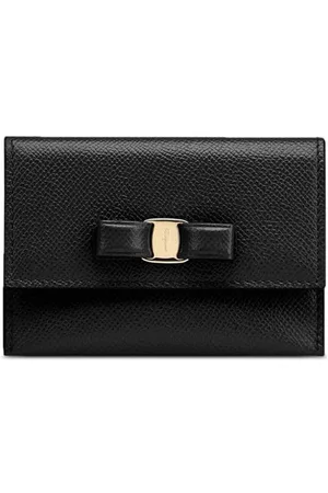 Salvatore Ferragamo Women Wallets - Vara bow-detail leather wallet