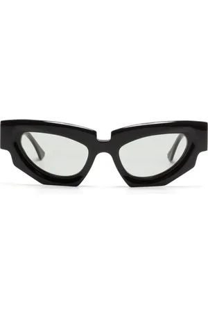 KUBORAUM Asymmetric-frame tinted sunglasses