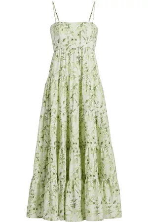Cinq A Sept Women Printed Dresses - Graphic-print sleeveless dress