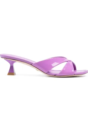 Stuart Weitzman Playa 75mm knot strap sandals