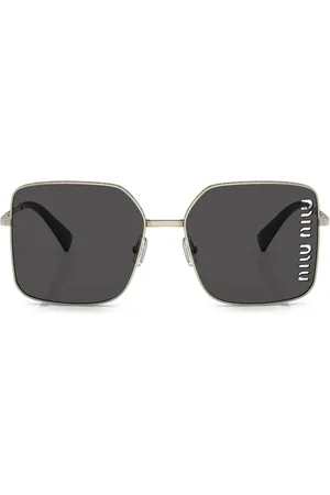 Miu Miu Square laser-cut lens sunglasses
