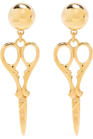 Moschino Women Earrings - Scissor clip-on earrings
