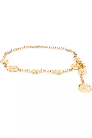 Moschino Women Necklaces - Logo-charm chain necklace