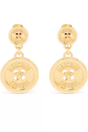 Moschino Women Earrings - Logo-charm earrings