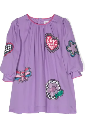 Marc Jacobs Printed-badge minidress
