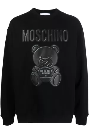 Moschino Men Sweatshirts - Teddy Bear organic cotton sweatshirt