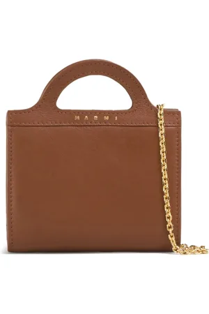 Marni Tropicalia logo-stamp bi-fold wallet