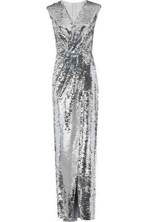Dolce & Gabbana Sequin-embellished draped dress
