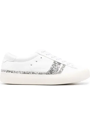 Golden Goose Glitter-trim low-top sneakers