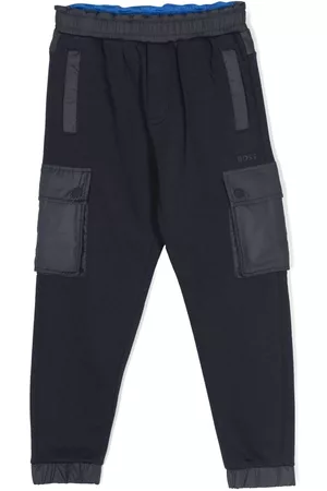HUGO BOSS Boys Cargo Pants - Cargo-pocket track pants