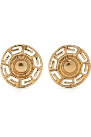 Givenchy 1980s G-logo earrings