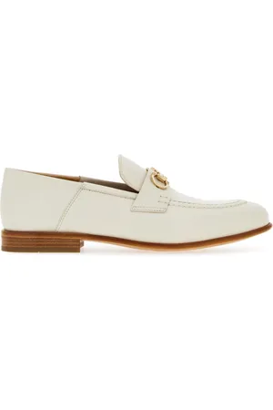 Salvatore Ferragamo Gancini-ornament leather mocassins