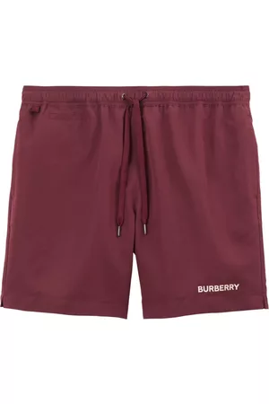 Burberry Men Swim Shorts - Logo-print swim shorts