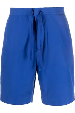OFFICINE GENERALE Joaquim drawstring-waist cotton shorts