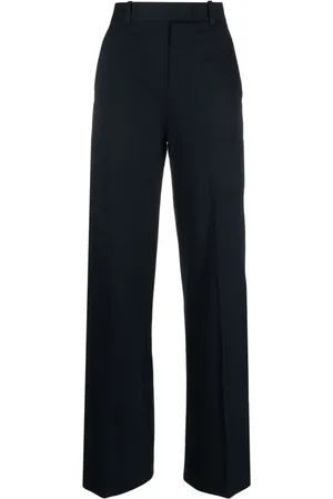 Circolo Pressed-crease wide-leg trousers
