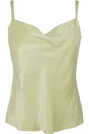 Vince Cowl-neck sleeveless top