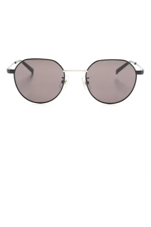 Dunhill Round-frame tinted sunglasses