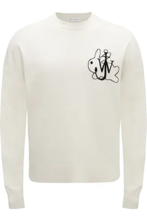 J.W.Anderson Logo-embroidered crew-neck jumper